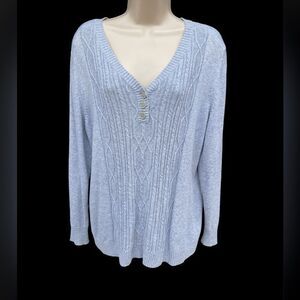 KAREN SCOTT SWEATER TOP